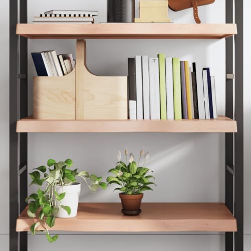 FUDUGEHMIOFWFJJ Wandregale 4 STK. Hochglanz-Weiß 115x9x3 cm Modern Wall Shelf Set for Living Room and Kitchen Storage Organizer with High Gloss Finish Easy Installation Durable Design von FUDUGEHMIOFWFJJ