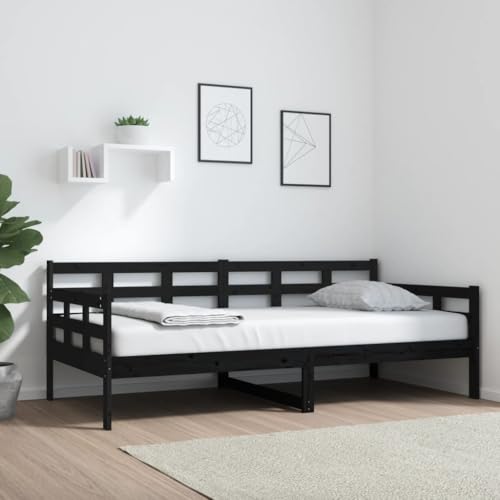 FUDUGEHMIOFWFJJ Wandschränke 2 STK. Schwarz 75x18x16,5 cm Holzwerkstoff Wall Cabinet Storage Organizer for Kitchen Bathroom Living Room Modern Space Saving Design von FUDUGEHMIOFWFJJ