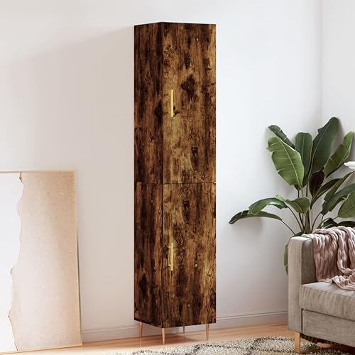FUDUGEHMIOFWFJJ Wandschrank Weiß 80x15x80 cm Holzwerkstoff Wall Cabinet Storage Organizer with Adjustable Shelves for Bathroom Kitchen Living Room Space Saving Modern Design von FUDUGEHMIOFWFJJ