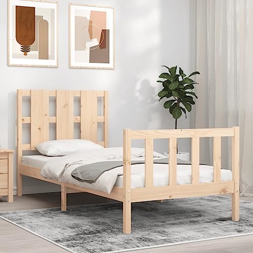 FUDUGEHMIOFWFJJ White Nightstand with Rattan Front, Solid Pine Wood Bedside Table with Storage Shelf, Modern Bedroom Furniture for Small Spaces, Scandinavian Design Side Table von FUDUGEHMIOFWFJJ
