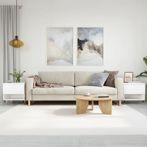 FUDUGEHMIOFWFJJ White Nightstands 2-Pack 40x35x50 cm Engineered Wood Bedside Tables with Storage Shelf for Bedroom, Modern Minimalist Design with Easy Assembly FUDUGEHMIOFWFJJ White Nightstands 2-Pack 40x35x50 cm Engineered Wood Bedside Tables with Storage Shelf for Bedroom, Modern Minimalist Design with Easy Assembly von FUDUGEHMIOFWFJJ