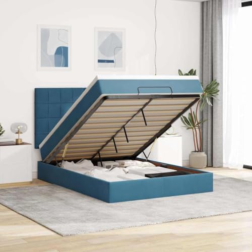 FUDUGEHMIOFWFJJ betten, bettrahmen & lattenroste Bett bettgestell futonbettOttoman-Bett mit Matratze & LEDs Dunkelgrau 160x200 cm StoffGeeignet für Schlafzimmer FUDUGEHMIOFWFJJ betten, bettrahmen & lattenroste Bett bettgestell futonbettOttoman-Bett mit Matratze & LEDs Dunkelgrau 160x200 cm StoffGeeignet für Schlafzimmer von FUDUGEHMIOFWFJJ