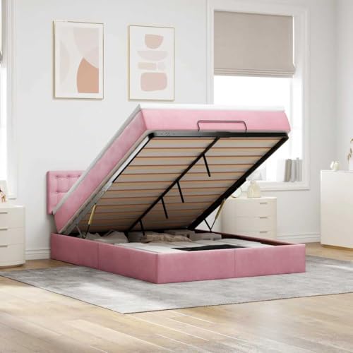 FUDUGEHMIOFWFJJ betten Bett ohne kopfteil Bed bettrahmenOttoman-Bett mit Matratzen & LEDs Schwarz 200x200 cm SamtGeeignet für Schlafzimmer FUDUGEHMIOFWFJJ betten Bett ohne kopfteil Bed bettrahmenOttoman-Bett mit Matratzen & LEDs Schwarz 200x200 cm SamtGeeignet für Schlafzimmer von FUDUGEHMIOFWFJJ