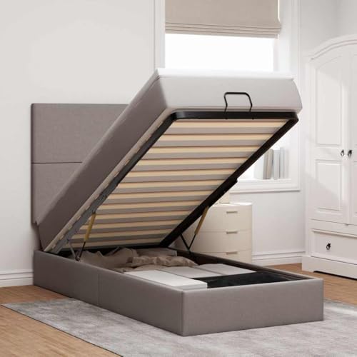 FUDUGEHMIOFWFJJ betten kopfteil Bett bedOttoman-Bett mit Matratze & LEDs Blau 140x200 cm StoffGeeignet für Schlafzimmer FUDUGEHMIOFWFJJ betten kopfteil Bett bedOttoman-Bett mit Matratze & LEDs Blau 140x200 cm StoffGeeignet für Schlafzimmer von FUDUGEHMIOFWFJJ