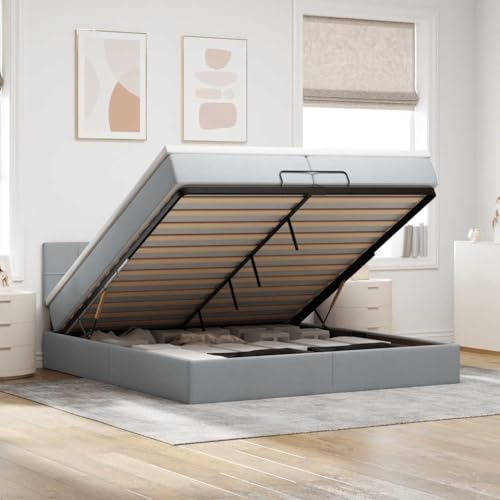 FUDUGEHMIOFWFJJ bettgestell betten, bettrahmen & lattenroste bettgestell bettOttoman-Bett mit Matratzen & LEDs Schwarz 160x200 cm KunstlederGeeignet für Schlafzimmer FUDUGEHMIOFWFJJ bettgestell betten, bettrahmen & lattenroste bettgestell bettOttoman-Bett mit Matratzen & LEDs Schwarz 160x200 cm KunstlederGeeignet für Schlafzimmer von FUDUGEHMIOFWFJJ