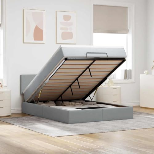 FUDUGEHMIOFWFJJ bettgestell futonbett Bett Bed frameOttoman-Bett mit Matratzen Schwarz 200x200 cm SamtGeeignet für Schlafzimmer FUDUGEHMIOFWFJJ bettgestell futonbett Bett Bed frameOttoman-Bett mit Matratzen Schwarz 200x200 cm SamtGeeignet für Schlafzimmer von FUDUGEHMIOFWFJJ