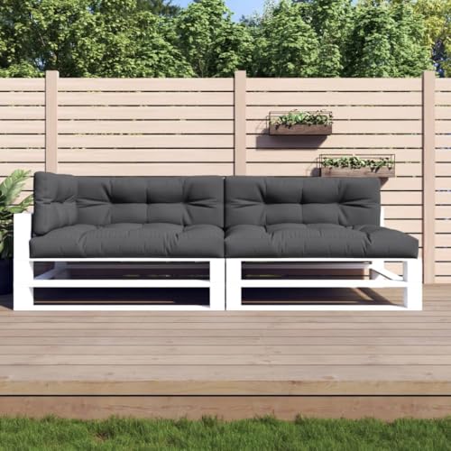 FUDUGEHMIOFWFJJ bettgestell futonbett bettBettgestell mit Kopfteil ohne Matratze Weiß 160x200 cmGeeignet für Schlafzimmer von FUDUGEHMIOFWFJJ