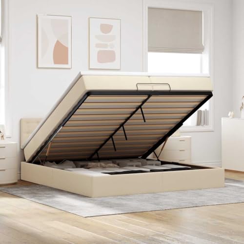 FUDUGEHMIOFWFJJ futonbett Bett ohne kopfteil klappbett Ottoman-Bett mit Matratzen & LEDs Schwarz 180x200 cm StoffGeeignet für Schlafzimmer FUDUGEHMIOFWFJJ futonbett Bett ohne kopfteil klappbett Ottoman-Bett mit Matratzen & LEDs Schwarz 180x200 cm StoffGeeignet für Schlafzimmer von FUDUGEHMIOFWFJJ