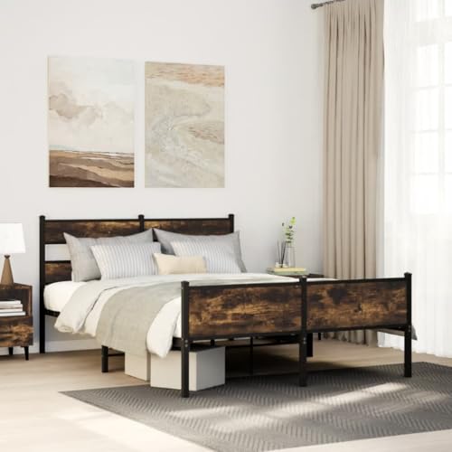 FUDUGEHMIOFWFJJ futonbett bettrahmen bettgestell Bed frameMassivholzbett mit Regal ohne Matratze Wachsbraun 140x200 cmGeeignet für Schlafzimmer FUDUGEHMIOFWFJJ futonbett bettrahmen bettgestell Bed frameMassivholzbett mit Regal ohne Matratze Wachsbraun 140x200 cmGeeignet für Schlafzimmer von FUDUGEHMIOFWFJJ
