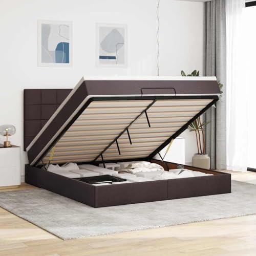 FUDUGEHMIOFWFJJ futonbett bettrahmen bettgestellOttoman-Bett mit Matratzen & LED Dunkelblau 200x200 cm SamtGeeignet für Schlafzimmer FUDUGEHMIOFWFJJ futonbett bettrahmen bettgestellOttoman-Bett mit Matratzen & LED Dunkelblau 200x200 cm SamtGeeignet für Schlafzimmer von FUDUGEHMIOFWFJJ
