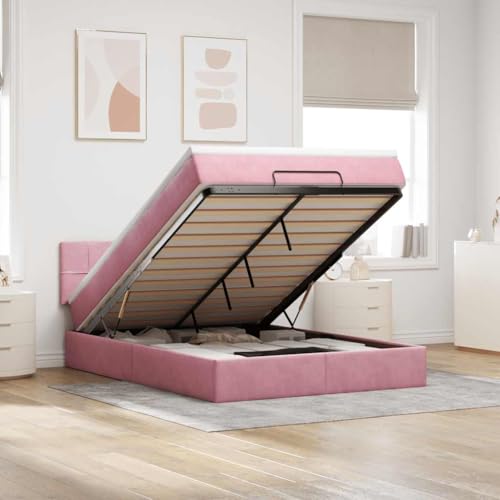 FUDUGEHMIOFWFJJ klappbett Bed Frame betten, bettrahmen & lattenroste Bett ohne kopfteilOttoman-Bett mit Matratzen Schwarz 200x200 cm StoffGeeignet für Schlafzimmer FUDUGEHMIOFWFJJ klappbett Bed Frame betten, bettrahmen & lattenroste Bett ohne kopfteilOttoman-Bett mit Matratzen Schwarz 200x200 cm StoffGeeignet für Schlafzimmer von FUDUGEHMIOFWFJJ