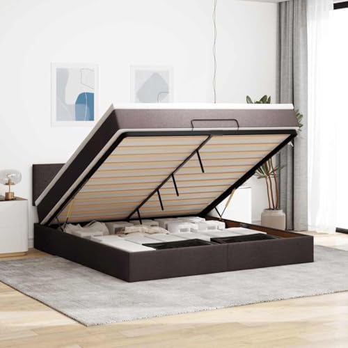 FUDUGEHMIOFWFJJ klappbett betten bettgestell bettgestellOttoman-Bett mit Matratzen & LEDs Schwarz 200x200 cm StoffGeeignet für Schlafzimmer FUDUGEHMIOFWFJJ klappbett betten bettgestell bettgestellOttoman-Bett mit Matratzen & LEDs Schwarz 200x200 cm StoffGeeignet für Schlafzimmer von FUDUGEHMIOFWFJJ