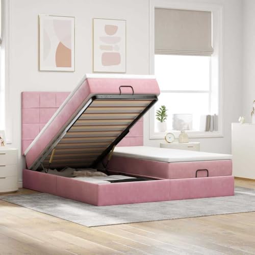 FUDUGEHMIOFWFJJ kopfteil Bett klappbett bettrahmen bettenOttoman-Bett mit Matratzen Dunkelgrau 160x200 cm StoffGeeignet für Schlafzimmer FUDUGEHMIOFWFJJ kopfteil Bett klappbett bettrahmen bettenOttoman-Bett mit Matratzen Dunkelgrau 160x200 cm StoffGeeignet für Schlafzimmer von FUDUGEHMIOFWFJJ