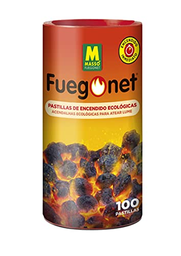 Fuego Net 231169 Bio-Anzündwürfel, 100 Stück von FUEGO NET