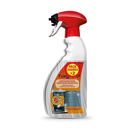 FuegoNet Glasreiniger für Öfen, 2 x 750 ml von FUEGO NET