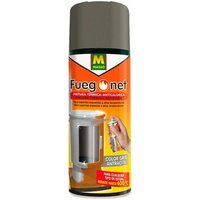 Fuego Net - Hitzebeständige Farbe, grau, 400ml, Fuegonet Massó 06568 von FUEGO NET