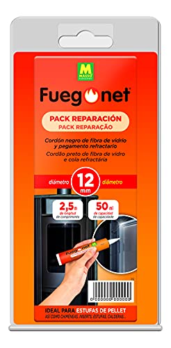 Masso 231327 – Cordon schwarz Ø 12 + Schwanz refrac 50 ml. Palette fuegonet von FUEGO NET