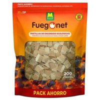 Umweltfreundliche Anzündtabletten - 200St. - 06563 von FUEGO NET
