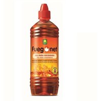 Fuego Net - Gel fЩr Kraftstofffuonet -Grill. Schalten Sie Famil -Lagerfeuer, Grillabende und Schornsteine ein. 1l der Klumpen einschalten. von FUEGO NET