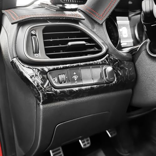 FUEISOF Für Hyundai I30 2017-2024 Scheinwerfer Schalter Taste Abdeckung (Geschmiedete) von FUEISOF