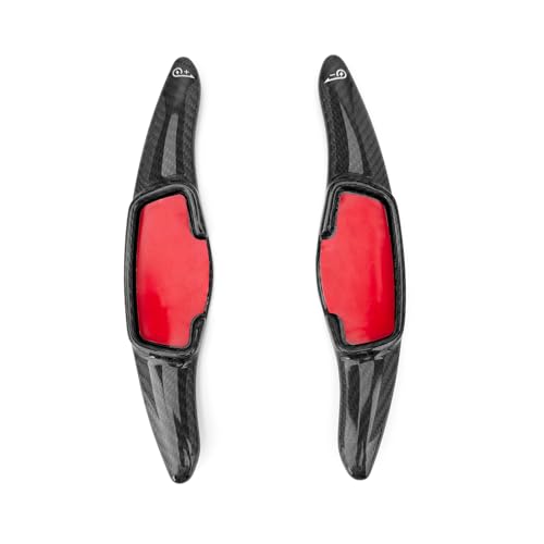 FUEISOFür Hyundai i30 N Kona N I20 N Elantra N Lenkrad Schaltwippen Verlängerung Schalthebel Echte Kohlefaser Schwarz 2 PCS FUEISOFür Hyundai i30 N Kona N I20 N Elantra N Lenkrad Schaltwippen Verlängerung Schalthebel Echte Kohlefaser Schwarz 2 PCS von FUEISOF