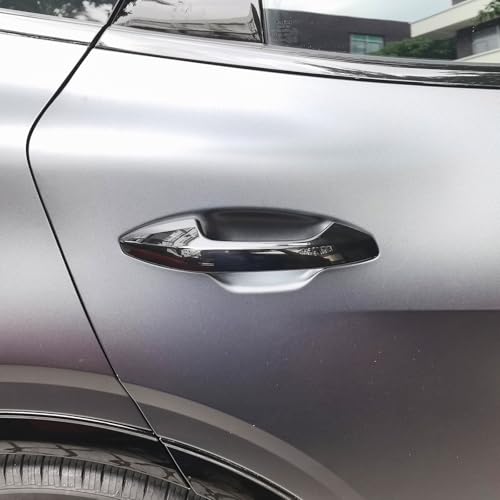 FUEISOFür Kia Sportage NQ5 2021-2024 ABS Autotürgriffabdeckungen Türgriffblende Schutz Abdeckung Touch-Typ 4 Stück (Schwarz) von FUEISOF