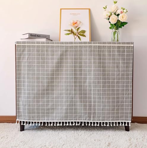 FUELIX Küche Vorhang Schrank Schatten Vorhang Coffee Shop Vorhang Regal Vorhang Unter Waschbecken Regal Kleiderschrank Sichtschutz Vorhang Für Möbel, Schränke, Dekoration,Bücherregale A17,W35*H65cm von FUELIX