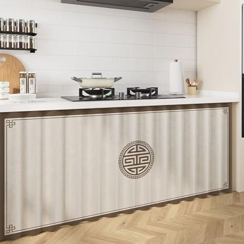 FUELIX Küche Vorhang Schrank Vorhang Fenstervorhang Unter Waschbecken Regal Kleiderschrank Sichtschutz Vorhang Schuhregal Vorhang Staubdichte, Für Küchenschrank Badezimmer D,W140*H70cm FUELIX Küche Vorhang Schrank Vorhang Fenstervorhang Unter Waschbecken Regal Kleiderschrank Sichtschutz Vorhang Schuhregal Vorhang Staubdichte, Für Küchenschrank Badezimmer D,W140*H70cm von FUELIX