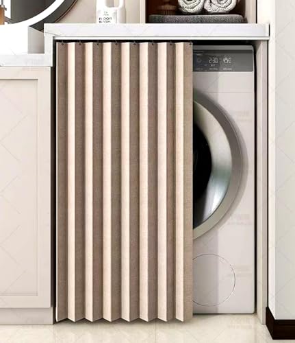 FUELIX Schrankvorhang, Kleiderschrank Sichtschutz Vorhang Staubdichter Vorhang Für Regale Schrank Vorhang Zum Schieben Schrank Schatten Vorhan Schrankvorhänge Küche Für Regale A,W160x H50cm FUELIX Schrankvorhang, Kleiderschrank Sichtschutz Vorhang Staubdichter Vorhang Für Regale Schrank Vorhang Zum Schieben Schrank Schatten Vorhan Schrankvorhänge Küche Für Regale A,W160x H50cm von FUELIX