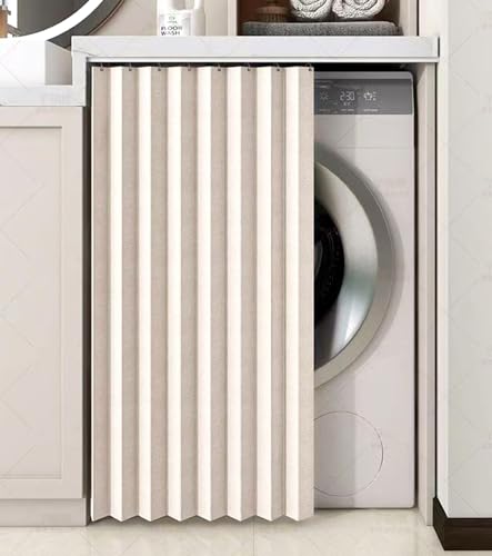 FUELIX Schrankvorhang, Kleiderschrank Sichtschutz Vorhang Staubdichter Vorhang Für Regale Schrank Vorhang Zum Schieben Schrank Schatten Vorhan Schrankvorhänge Küche Für Regale E,W100*H80cm FUELIX Schrankvorhang, Kleiderschrank Sichtschutz Vorhang Staubdichter Vorhang Für Regale Schrank Vorhang Zum Schieben Schrank Schatten Vorhan Schrankvorhänge Küche Für Regale E,W100*H80cm von FUELIX