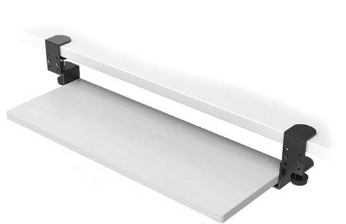 FUELIX Tastaturablage Unter Dem Schreibtisch Höhenverstellbare Ausziehbare Ablage Mit C-Klemme, Keyboardständer, Platzsparendes Tastaturauszug Für Büro, Zuhause Und Schule B,75 * 24cm FUELIX Tastaturablage Unter Dem Schreibtisch Höhenverstellbare Ausziehbare Ablage Mit C-Klemme, Keyboardständer, Platzsparendes Tastaturauszug Für Büro, Zuhause Und Schule B,75 * 24cm von FUELIX