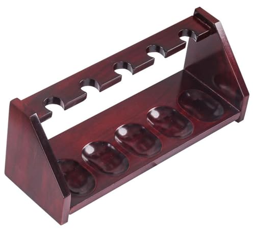 Tabakpfeifenständer Für 5 Pfeifen, Hölzerne Tabakpfeifen, Handgefertigter Pfeifenständer Aus Holz, Tabakpfeifenzubehör Für Die Präsentation Von Pfeifen von FUELIX