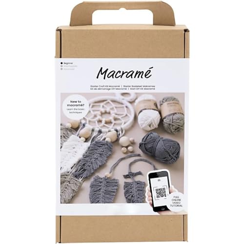 FÜNDIG Makramee Starter Kreativ Set - Traumfänger Edition Umfassendes DIY-Set für Makramee-Kunst - Selbstgemacht - Eigenkreation - Selbstgestaltung FÜNDIG Makramee Starter Kreativ Set - Traumfänger Edition Umfassendes DIY-Set für Makramee-Kunst - Selbstgemacht - Eigenkreation - Selbstgestaltung von FÜNDIG