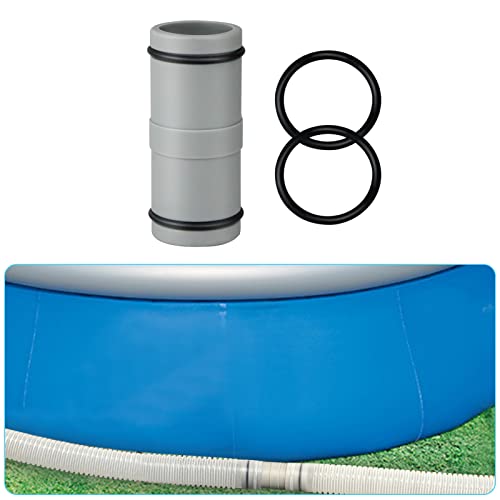 FUFRE Schlauchverbinder für Ø32mm Schlauch, Poolschlauch Adapter für Intex Bestway Coleman, Pool Schlauchverbinder, Pool Anschlussset für Poolschläuche von FUFRE