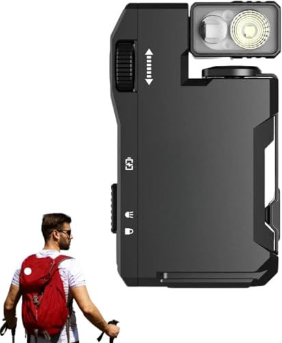 G5 EDC Taschenlampe 400 Lumens, G5 Aufladbar EDC Flashlight, Tragbar Flache Mini Taschenlampe mit 3 Modi, IP68 Wasserdicht Magnetische LED Taschenlampen für Notfall und Tägliche Verwendung (Schwarz) G5 EDC Taschenlampe 400 Lumens, G5 Aufladbar EDC Flashlight, Tragbar Flache Mini Taschenlampe mit 3 Modi, IP68 Wasserdicht Magnetische LED Taschenlampen für Notfall und Tägliche Verwendung (Schwarz) von FUFRE