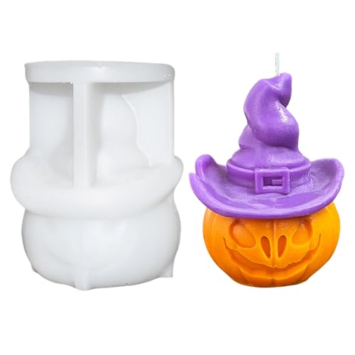 Silikonformen Gießformen Halloween Kürbis, Silikonform Halloween Kürbis, Kerzen Silikonformen Kürbisse, Gießformen Silikon Kürbisse, Kerzenformen Gipsformen Zum Gießen für Seife Gips DIY Handwerk (A) Silikonformen Gießformen Halloween Kürbis, Silikonform Halloween Kürbis, Kerzen Silikonformen Kürbisse, Gießformen Silikon Kürbisse, Kerzenformen Gipsformen Zum Gießen für Seife Gips DIY Handwerk (A) von FUFRE