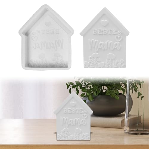 Silikonformen Gießformen Haus Blumen, Gießformen Silikon Muttertag Häuser Blumen, Silikonform Muttertag Kerzenhalter, Giessformen Silikon Frühling Kerzen Silikonformen zum DIY Geschenke für Mama (A) Silikonformen Gießformen Haus Blumen, Gießformen Silikon Muttertag Häuser Blumen, Silikonform Muttertag Kerzenhalter, Giessformen Silikon Frühling Kerzen Silikonformen zum DIY Geschenke für Mama (A) von FUFRE