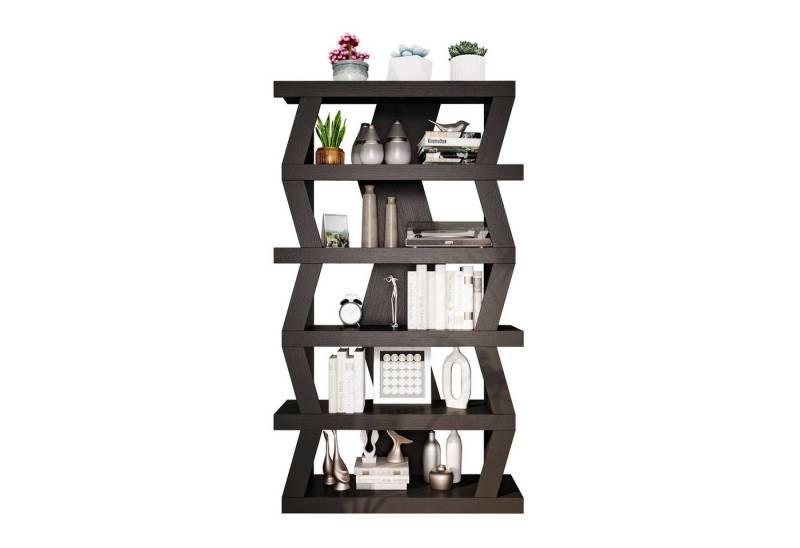 FUFU&GAGA Bücherregal Vitrine mit offenen Fächern, MDF von FUFU&GAGA