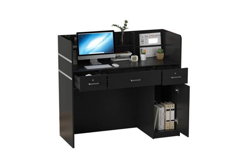 FUFU&GAGA Empfangstheke 3 Schubladen und Ablageflächen 120cm B FUFU&GAGA Empfangstheke 3 Schubladen und Ablageflächen 120cm B von FUFU&GAGA