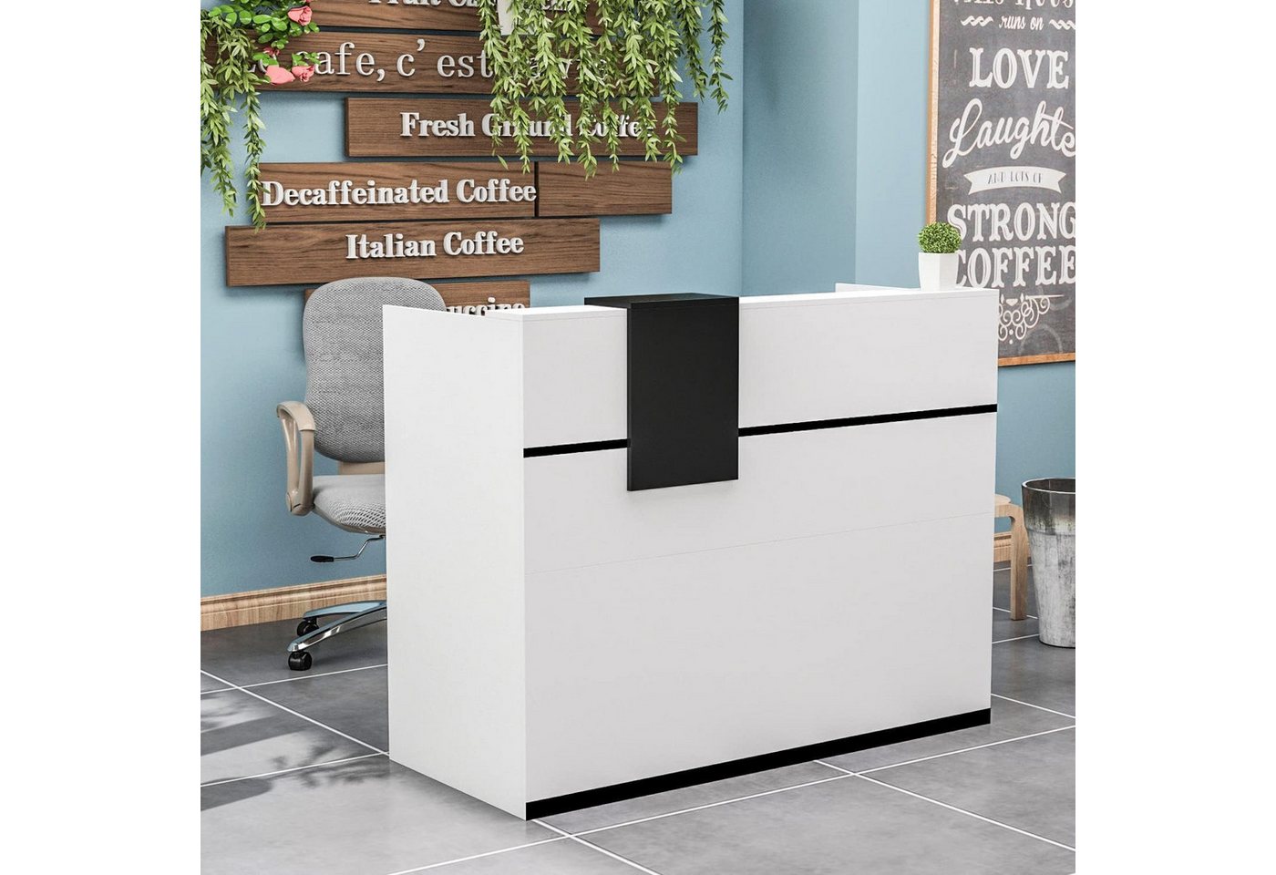 FUFU&GAGA Empfangstheke mit abschließbaren Schubladen und Schränken FUFU&GAGA Empfangstheke mit abschließbaren Schubladen und Schränken von FUFU&GAGA