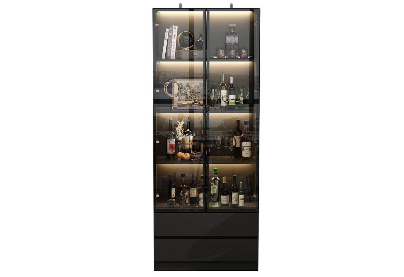 FUFU&GAGA Glasvitrine mit 2 Glastüren FUFU&GAGA Glasvitrine mit 2 Glastüren von FUFU&GAGA