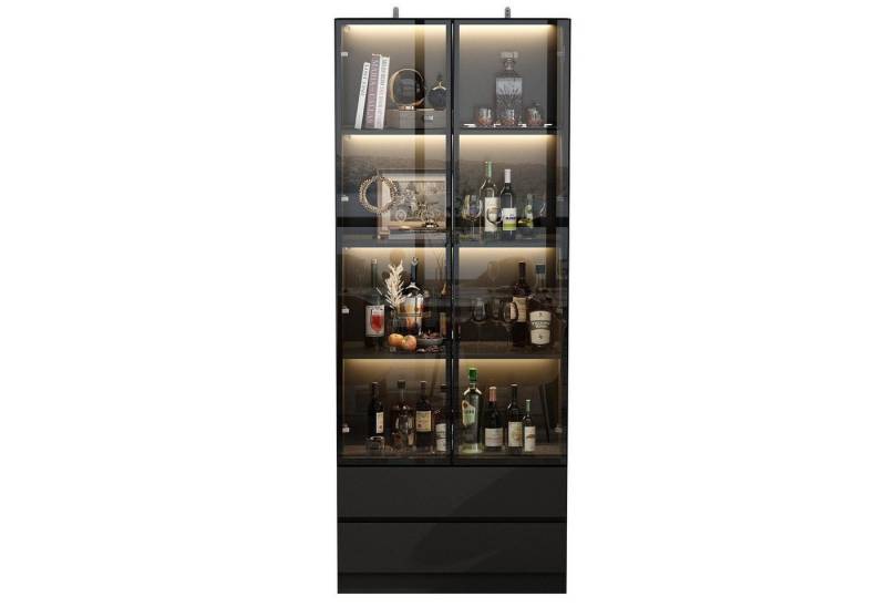 FUFU&GAGA Glasvitrine mit 2 Glastüren von FUFU&GAGA