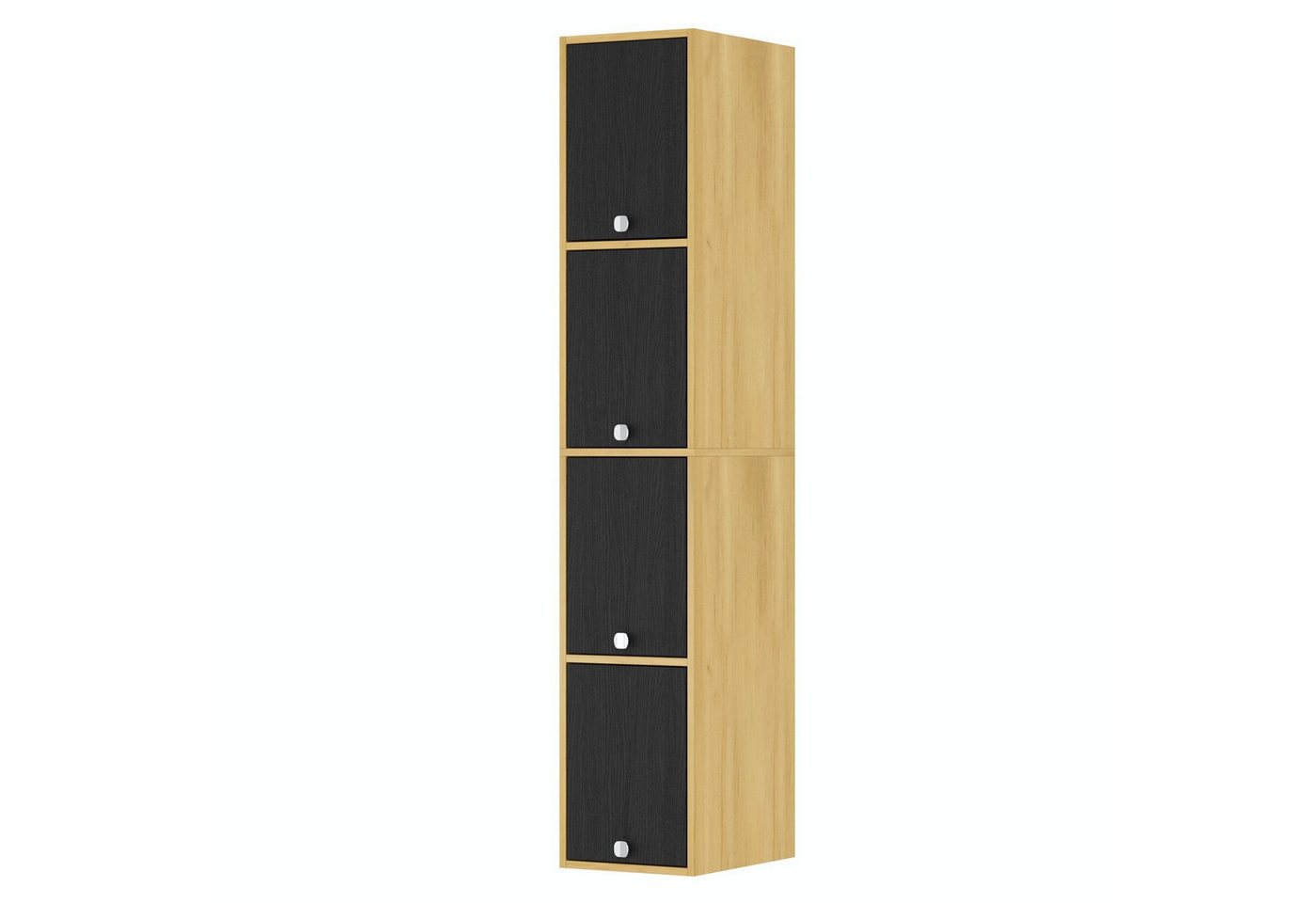 FUFU&GAGA Hochschrank 4-türiger weißer Badezimmerschrank Aufbewahrungsschrank FUFU&GAGA Hochschrank 4-türiger weißer Badezimmerschrank Aufbewahrungsschrank von FUFU&GAGA