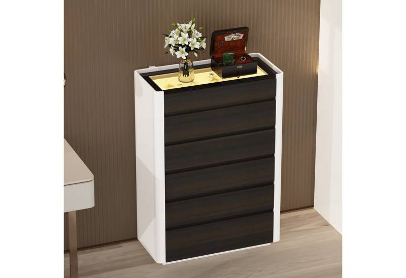 FUFU&GAGA Nachttisch 60*40*115cm, MDF von FUFU&GAGA