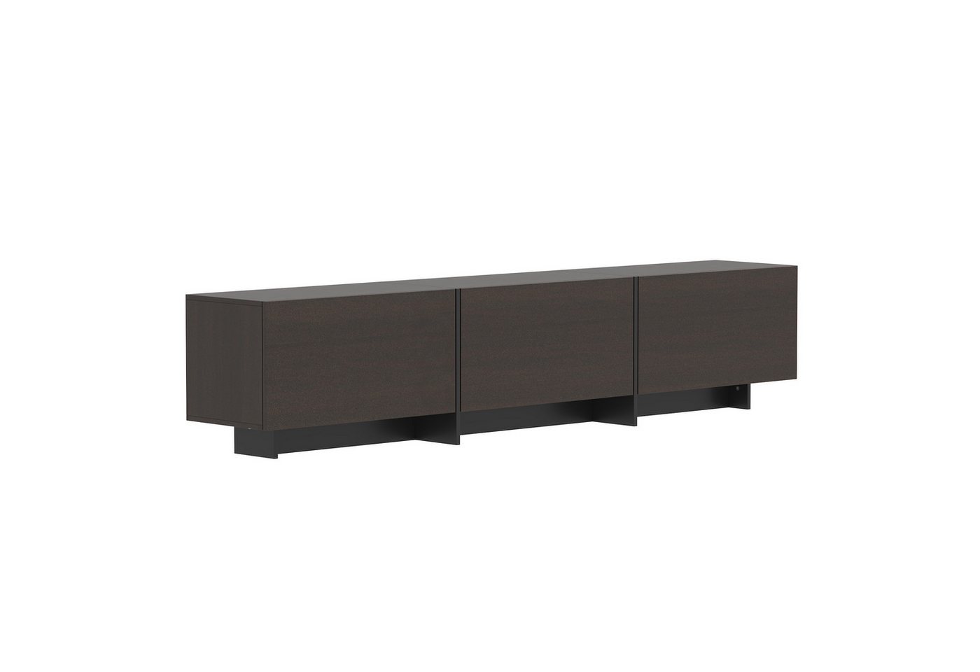 FUFU&GAGA Lowboard Lowboard mit 3 Türen, 180 x 30 x 38 cm, Braun, MDF FUFU&GAGA Lowboard Lowboard mit 3 Türen, 180 x 30 x 38 cm, Braun, MDF von FUFU&GAGA