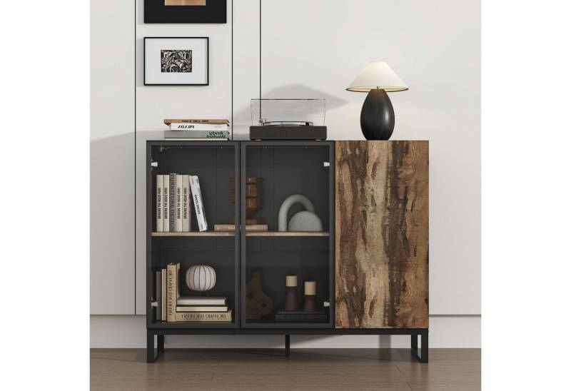 FUFU&GAGA Sideboard mit Beleuchtung 8 Farbe + Hochglanz-Finish FUFU&GAGA Sideboard mit Beleuchtung 8 Farbe + Hochglanz-Finish von FUFU&GAGA