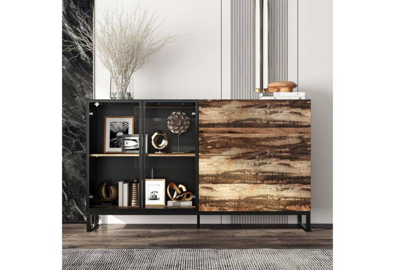 FUFU&GAGA Sideboard mit Beleuchtung 8 Farbe + Hochglanz-Finish FUFU&GAGA Sideboard mit Beleuchtung 8 Farbe + Hochglanz-Finish von FUFU&GAGA