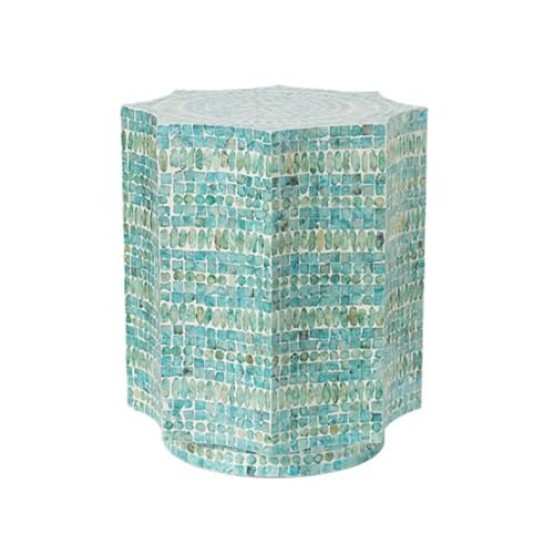 FUHAI-666 Beistelltisch Handgefertigter Muschelmosaik-Sofa-Beistelltisch und Kleiner Couchtisch for Wohnzimmer, Ecke, Schlafzimmer, Nachttisch FUHAI-666 Beistelltisch Handgefertigter Muschelmosaik-Sofa-Beistelltisch und Kleiner Couchtisch for Wohnzimmer, Ecke, Schlafzimmer, Nachttisch von FUHAI-666