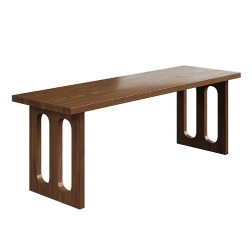 FUHAI-666 PC-Schreibtisch Moderner Schreibtisch aus Massivholz for das Homeoffice mit stabilem Rahmen, rechteckiger im schlichten Stil, Esstisch(L) von FUHAI-666