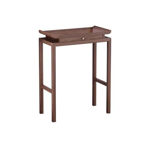 Meditationstisch Altar Wohnzimmer Home Reichtum Opfertisch, chinesischer Zen-Buddha-Tisch aus schwarzem Nussbaum Buddha Altarregal(Groß) von FUHAI-666